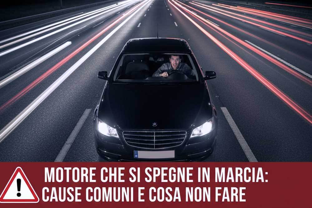 motore che si spegne durante la marcia causa e rimedi