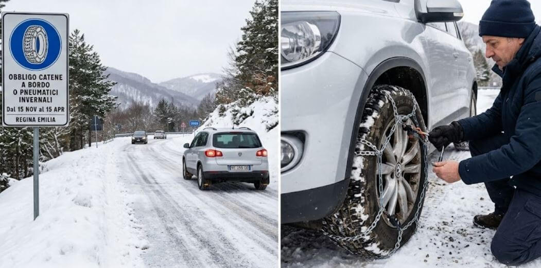 catene da neve obbligo