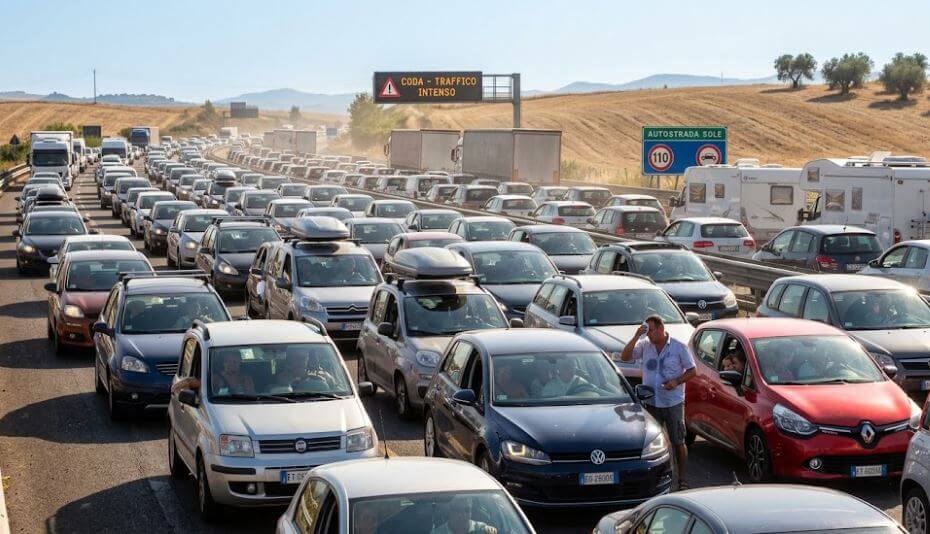 coda autostrada estate