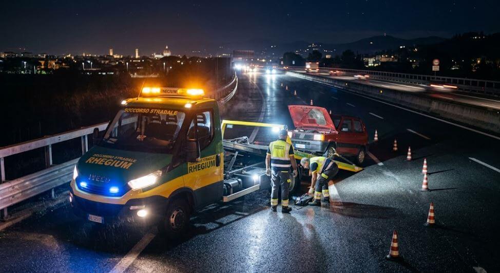 Soccorso stradale di notte a Milano: tempi, costi e problemi più comuni