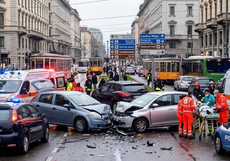 incidente stradale milano